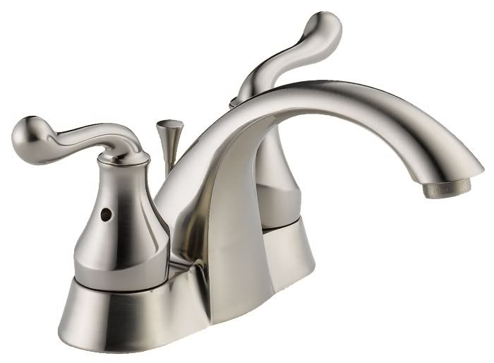 Delta Bathroom Faucet Stainless Steel Talbott 25260LFSS 4"Centerset